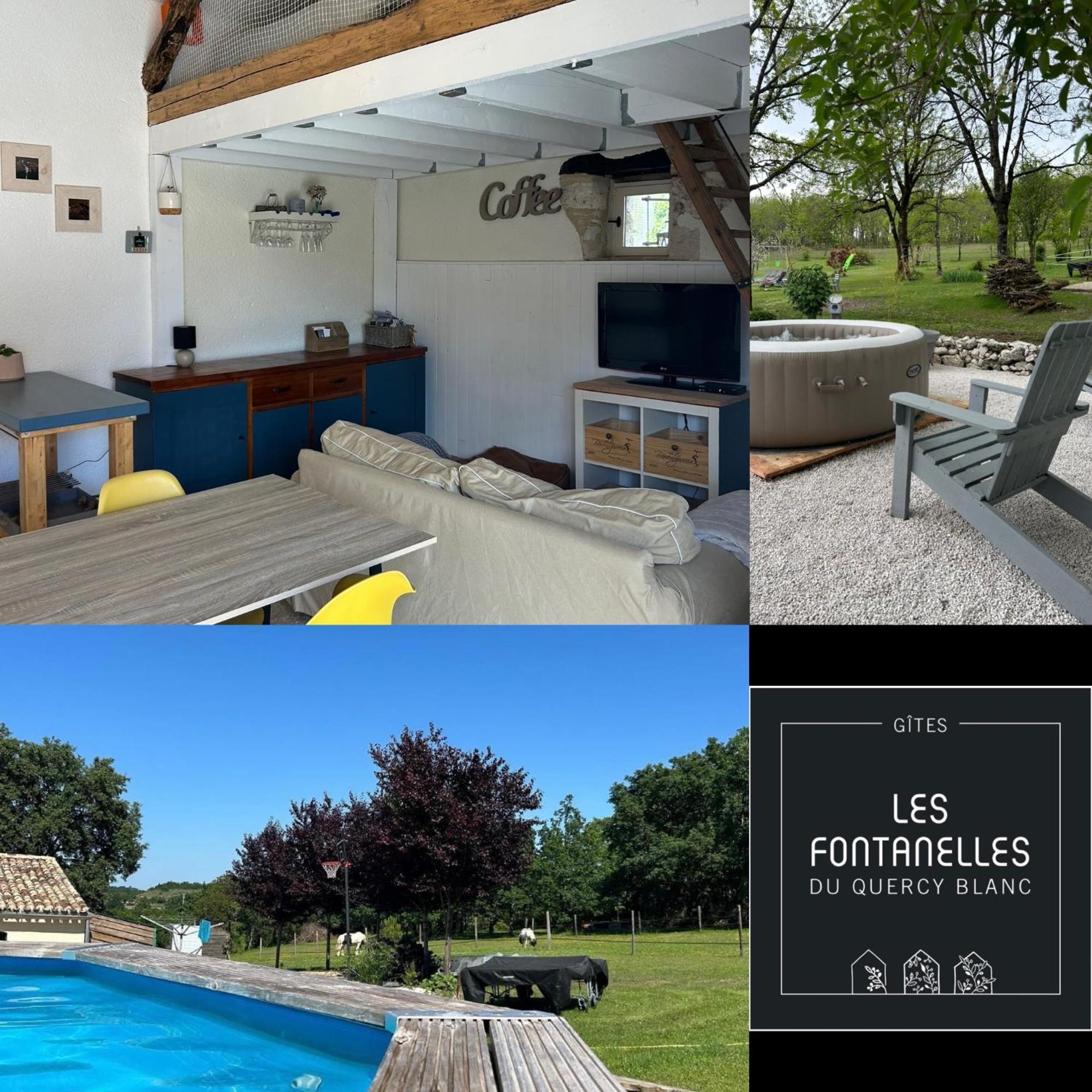 Villa Les Fontanelles Du Quercy Blanc Montcuq Esterno foto